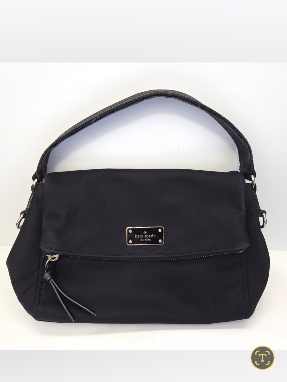 Kate Spade New York Wilson Road Miri Black Nylon Purse